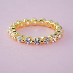 Floating Eternity Band - moi jewelry