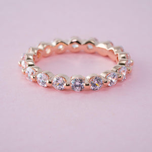 Floating Eternity Band - moi jewelry