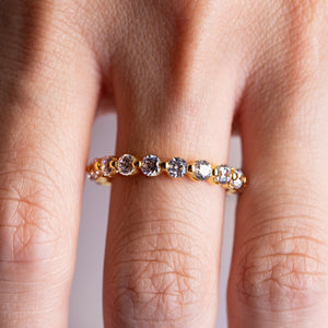 Floating Eternity Band - moi jewelry