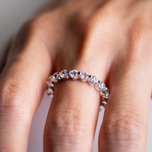 Floating Eternity Band - moi jewelry