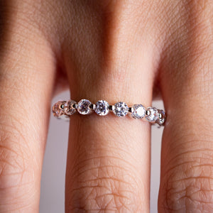 Floating Eternity Band - moi jewelry
