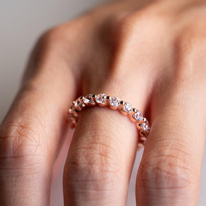 Floating Eternity Band - moi jewelry