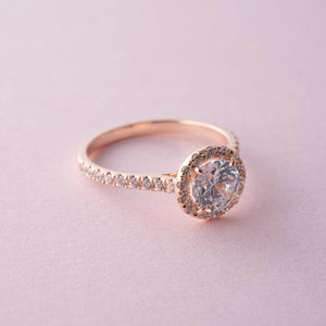 The Halo - 18K Rose Gold - moi