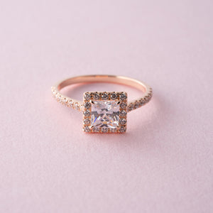 The Halo - 18K Rose Gold - moi