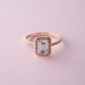 The Halo - 18K Rose Gold - moi