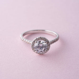 The Halo - 18K White Gold - moi