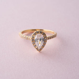 The Halo - 18K Yellow Gold - moi