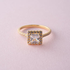 The Halo - 18K Yellow Gold - moi