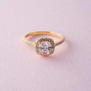 The Halo - 18K Yellow Gold - moi