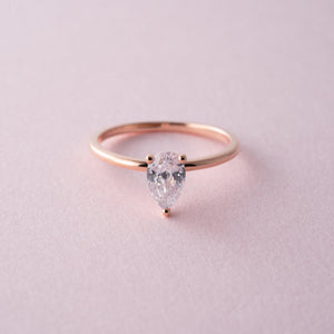 The Solitaire - 18K Rose Gold - moi