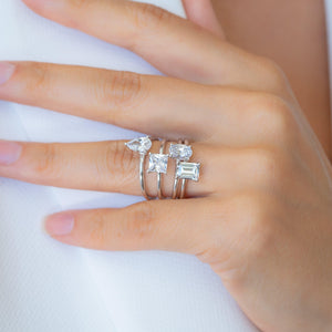 The Solitaire - Platinum - moi jewelry